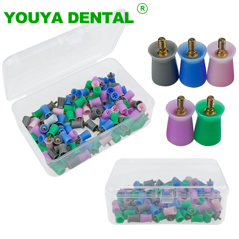 100pcs/Box Dental Prophylaxis  - Teeth Whitening Brush ulasan dan harga