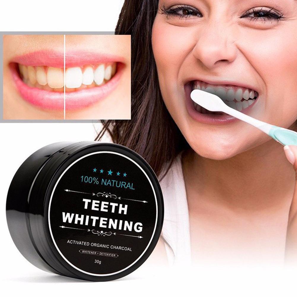 Activated Organic Charcoal Pow - Teeth Whitening Thailand ulasan dan harga