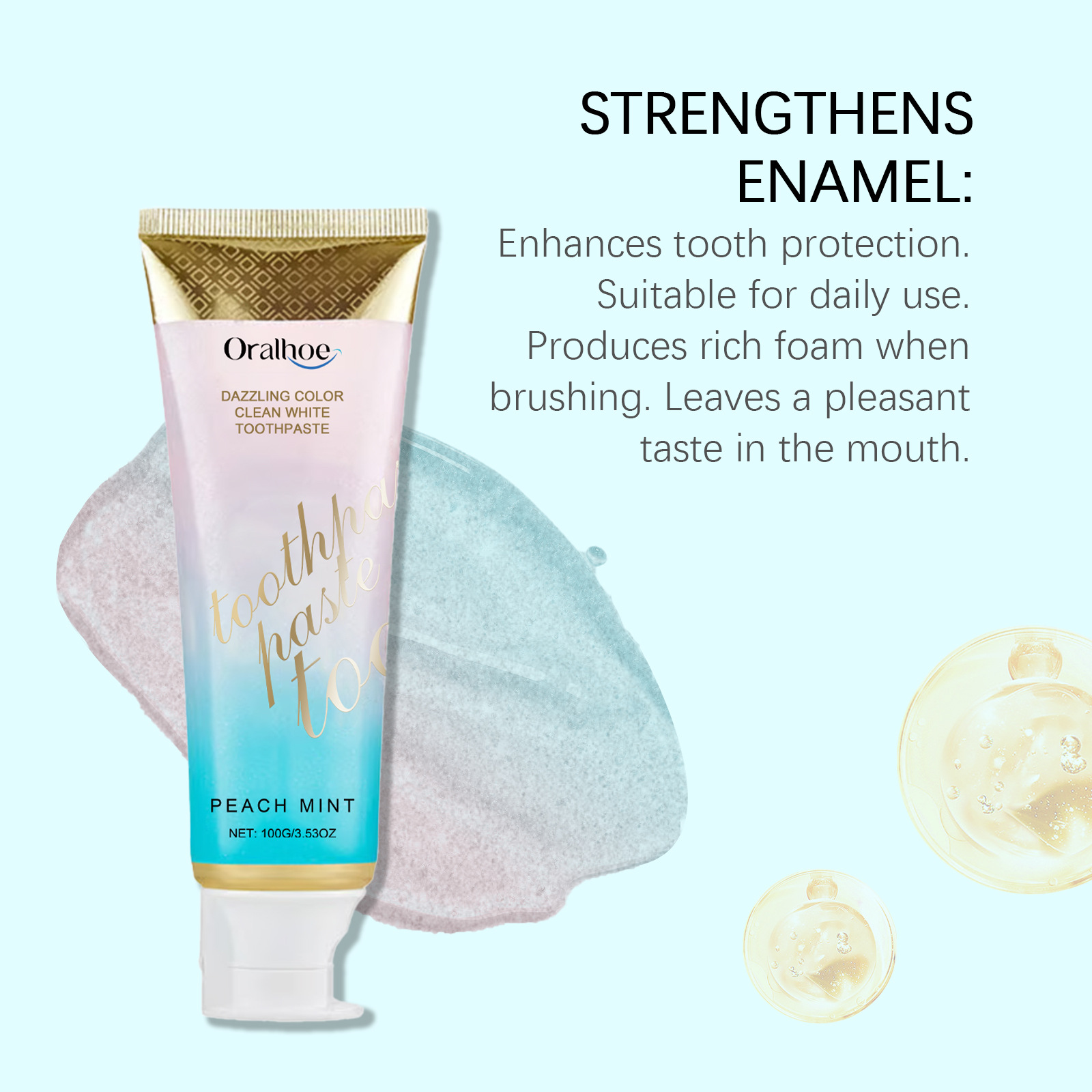 ORALHOE Natural Formula Bright - Teeth Whitening Best ulasan dan harga