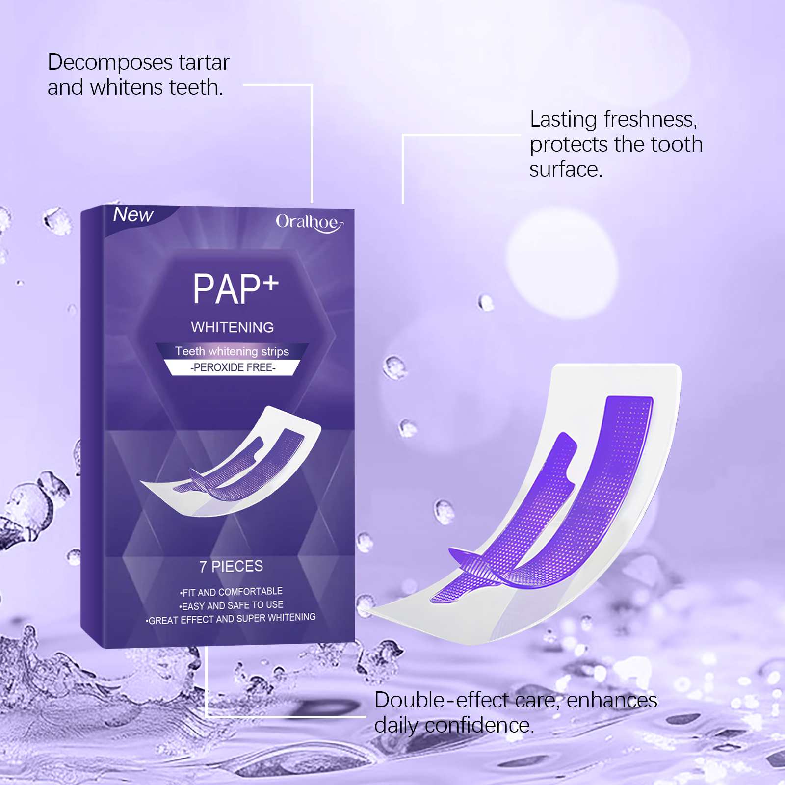 Purple Teeth Whitening Strips  - Teeth Whitening Best ulasan dan harga