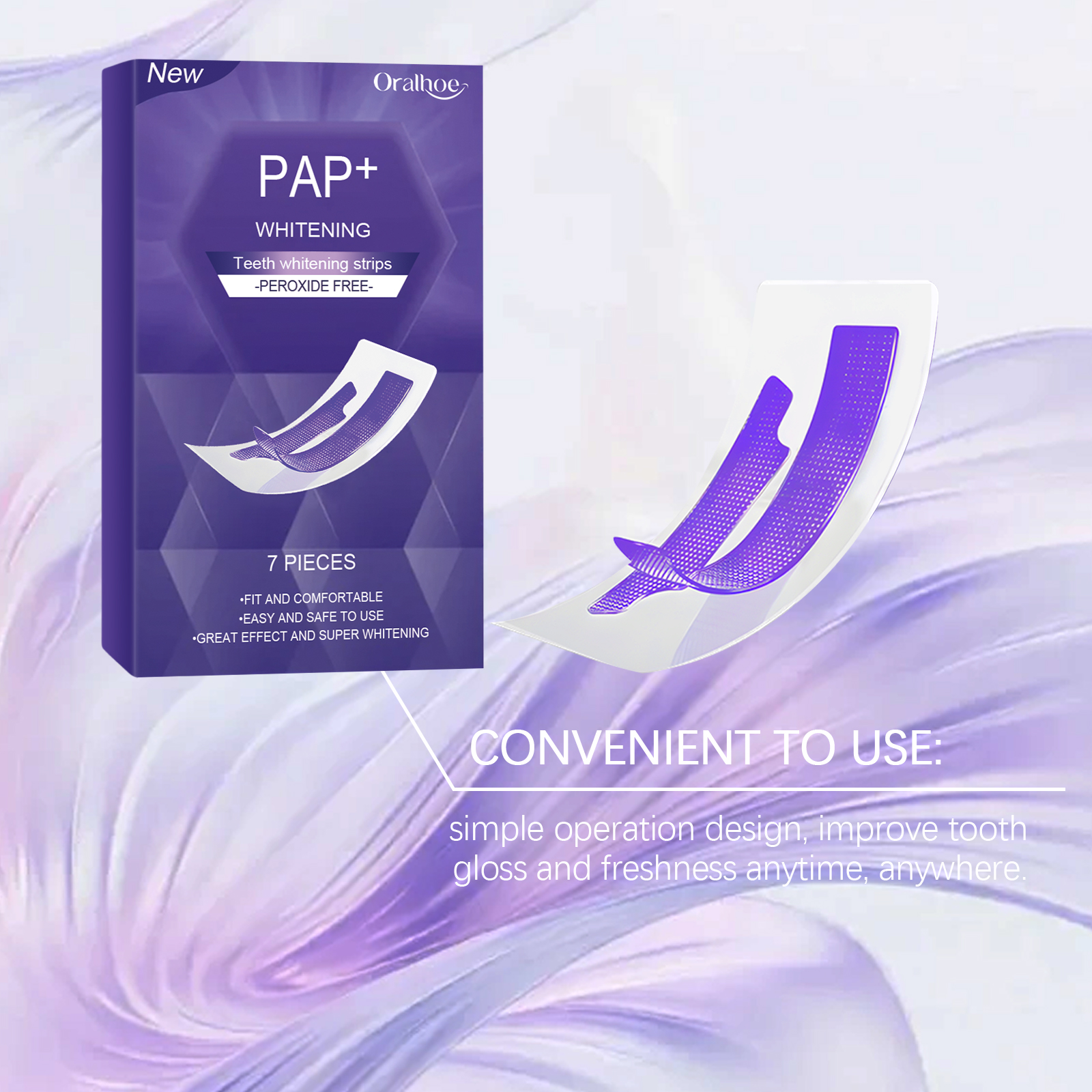 Purple Teeth Whitening Strips  - Teeth Whitening Best ulasan dan harga