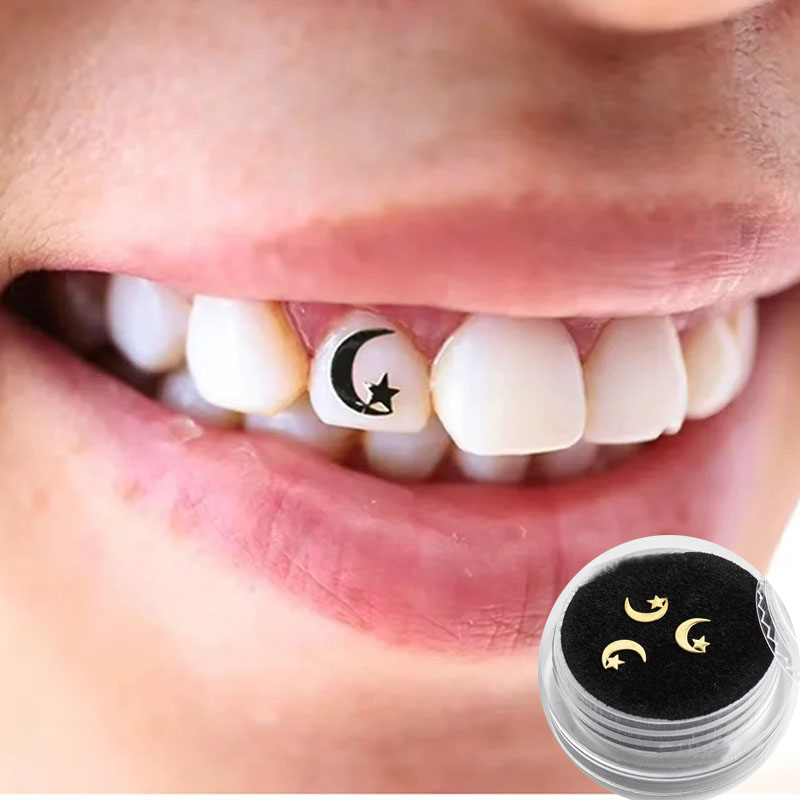 3/5 Boxes Dental Ornaments Jew - Tooth Gem Kit ulasan dan harga