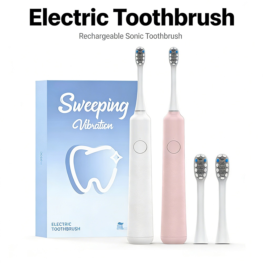 DOCOLAB Sonic Electric Toothbr - Teeth Whitening Toothbrush ulasan dan harga
