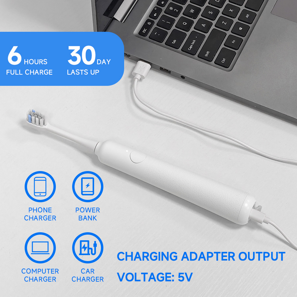 DOCOLAB Sonic Electric Toothbr - Teeth Whitening Toothbrush ulasan dan harga