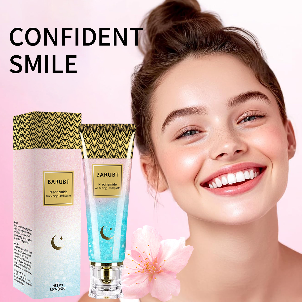 BARUBT Niacinamide Whitening T - Teeth Whitening Thailand ulasan dan harga
