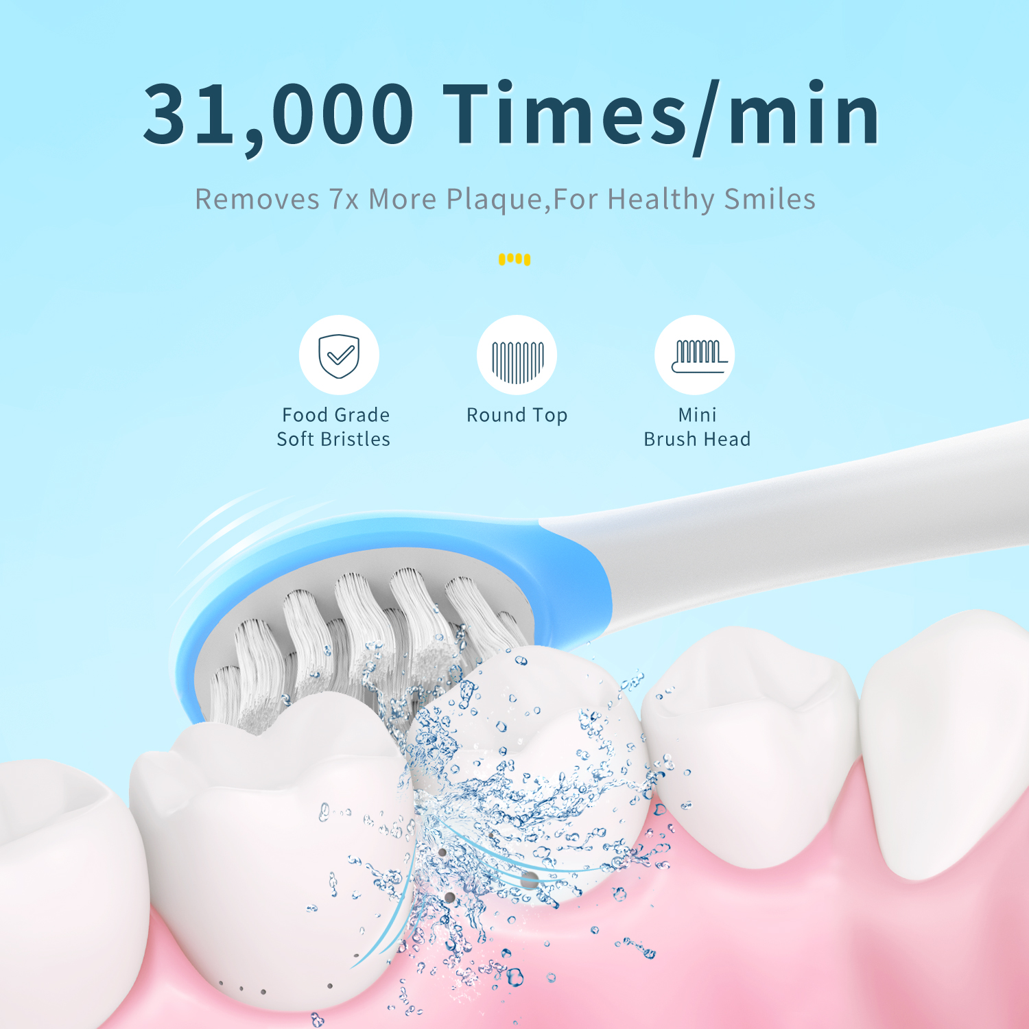 Seago SG-567 Kids Electric Too - Electric Toothbrush Sonic ulasan dan harga