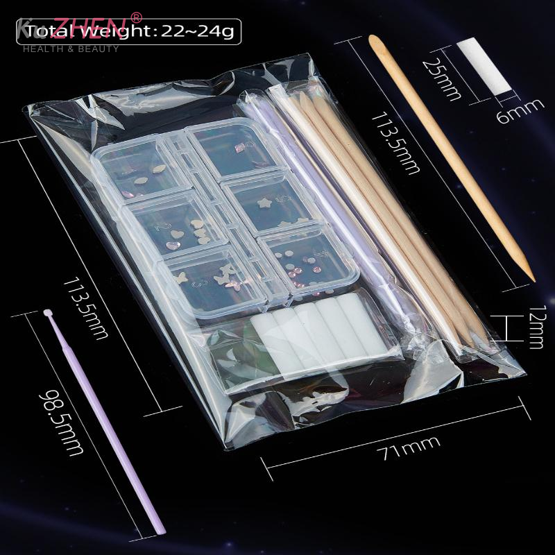 1 Set Sequins Dental Tooth Gem - Tooth Gem Kit ulasan dan harga