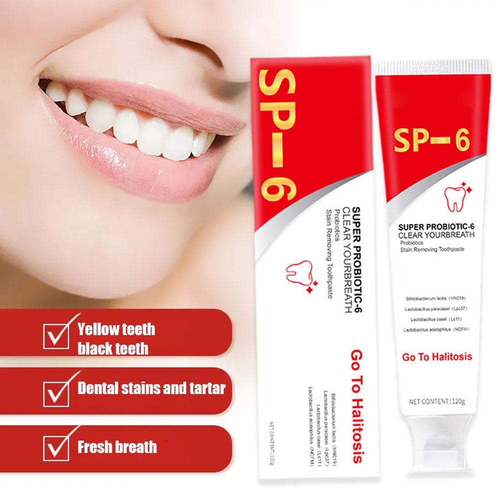 SP-6 Probiotic Toothpaste Brig - Teeth Whitening Thailand ulasan dan harga