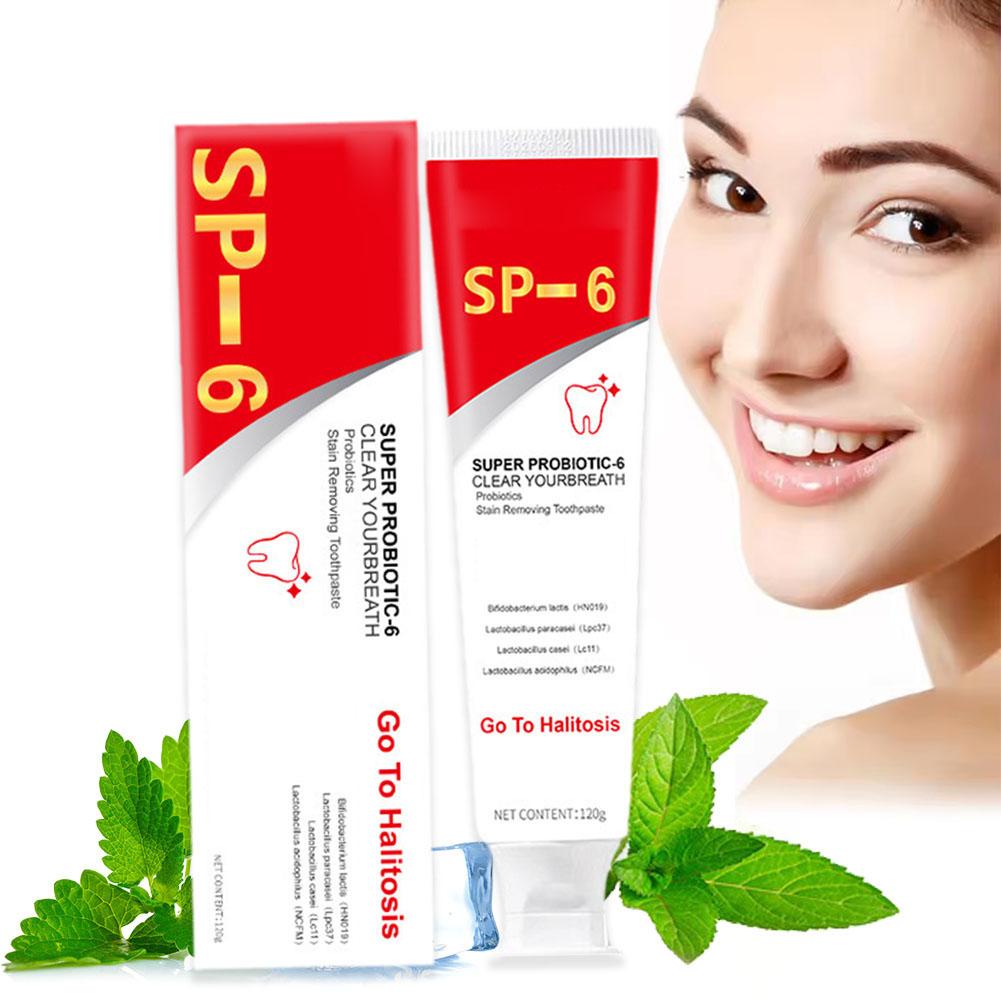 SP-6 Probiotic Toothpaste Brig - Teeth Whitening Thailand ulasan dan harga