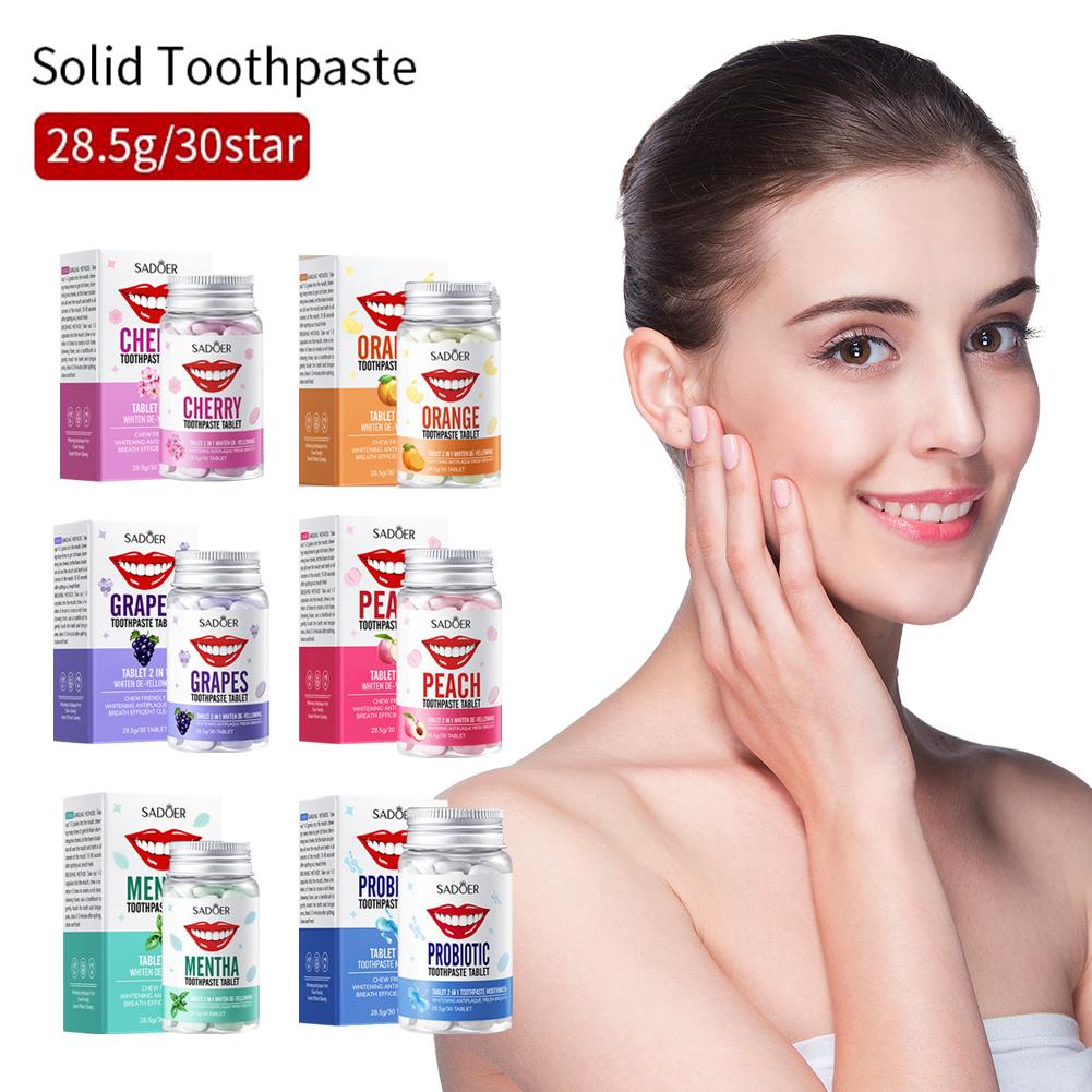 Mint Solid Toothpaste Tablets  - Teeth Whitening Best ulasan dan harga