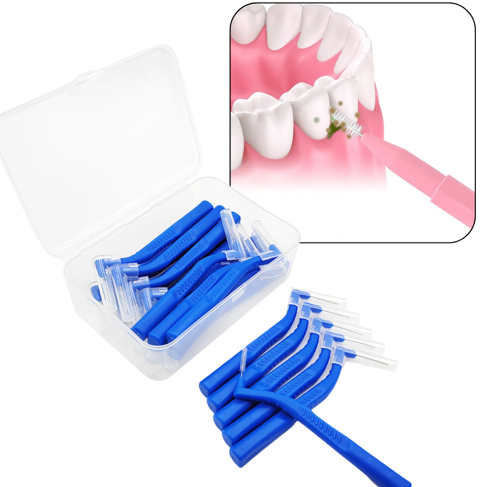 AG 20pcs/Box Interdental Brush - Teeth Whitening Brush ulasan dan harga
